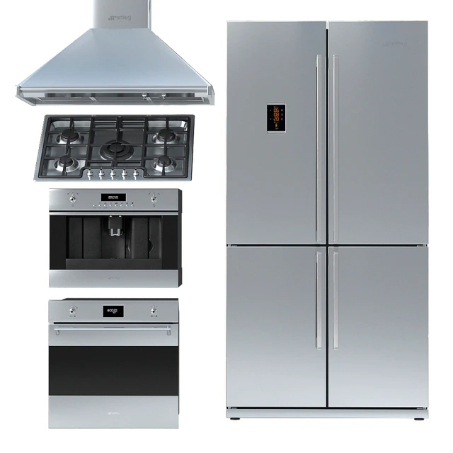 Collection of kitchen appliances Smeg — Descargar