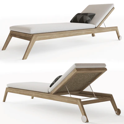 MALTA TEAK CHAISE — Ver 1