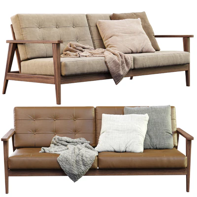 Wood Sofa — Ver 2