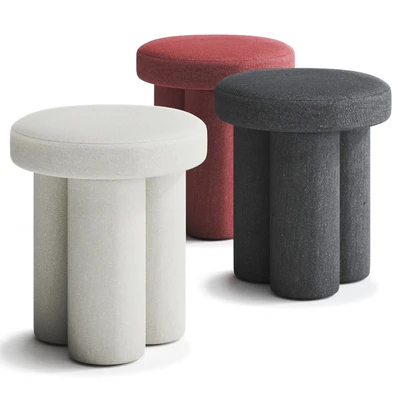 BIG FOOT Fabric stool by 101 Copenhagen — Вид 1