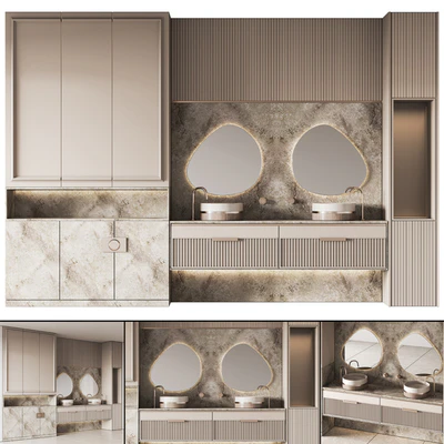 Bathroom Furniture Set 22 — Ver 4