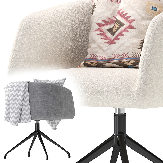Coco Republic Jackson Desk Chair — Скачать