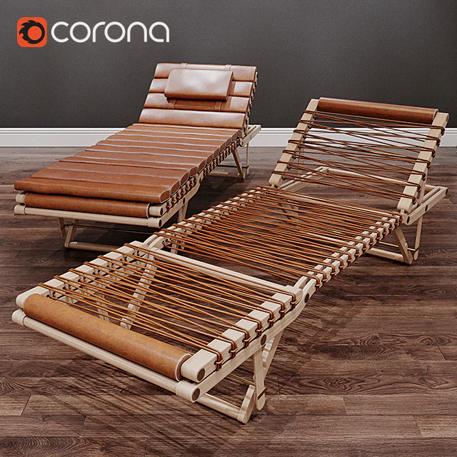 Chaise lounge Hermes Lounge Chair Pippa by Rdai — Descargar