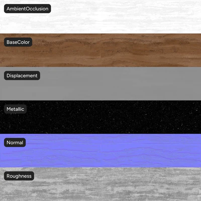 clay rammed earth panel texture orange — Ver 2