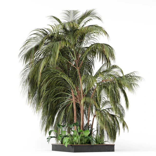 Outdoor Garden set bush and Tree - Garden Set 126 — Скачать