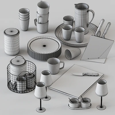 H&M decorative set for the kitchen — Ver 2