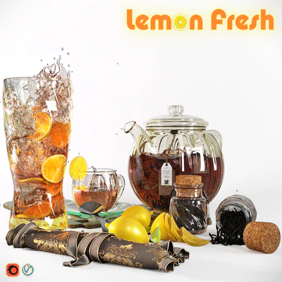Tea with lemon (Lemon Fresh) — Ver 3