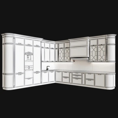 Neoclassical kitchen 24 — Ver 4