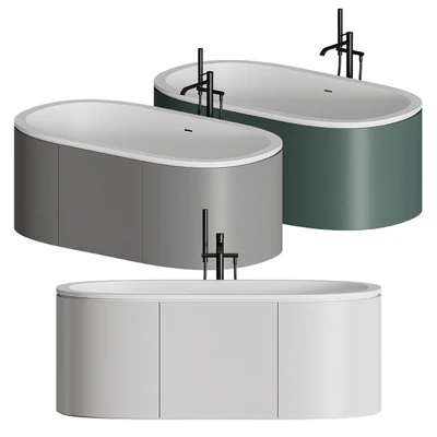 Ceramica Cielo CIBELE Bathtub — Ver 6