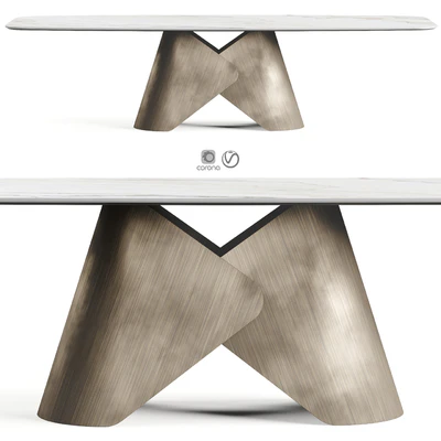 Cattelan Scott 2023 Ceramic Table — Ver 1
