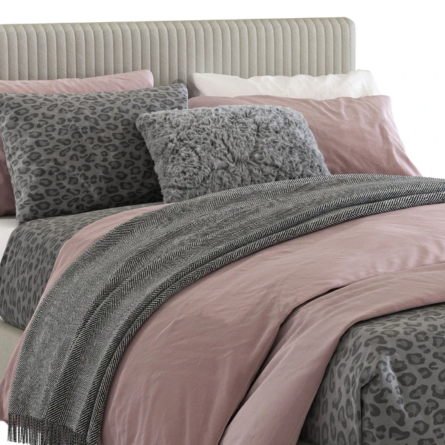 Roar / Rabbit Pleated Upholstered Bed 218 — Descargar