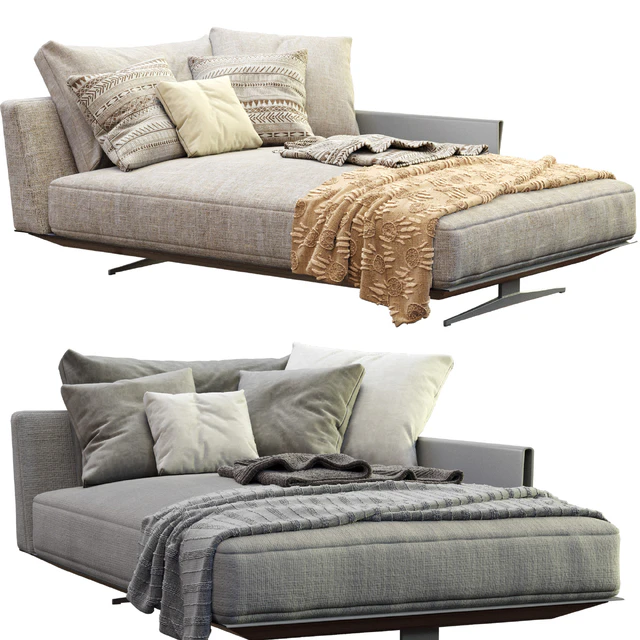 Chaise Lounge Bretton By Flexform — Скачать