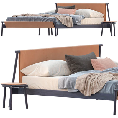 Bed from the factory Bolzan collection Jack-e — Вид 3