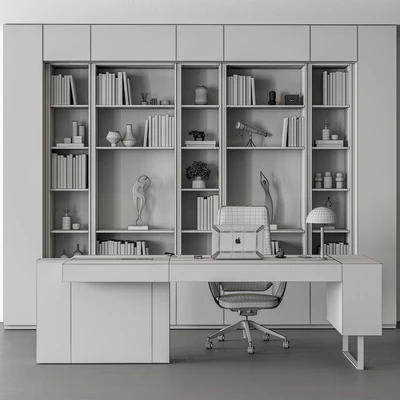 Boss Desk - Office Furniture 520 — Ver 3