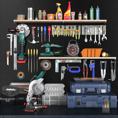 garage tools set 2 — Ver 1