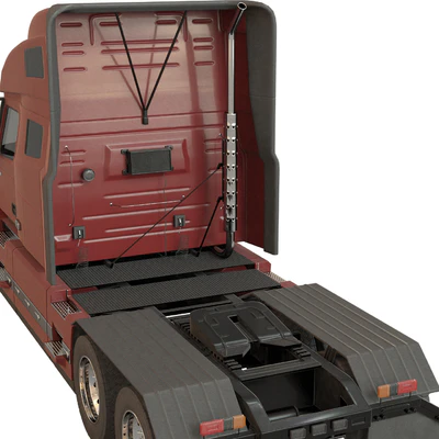 Volvo VNL Vinyl 760 Santa Tractor Truck — Вид 3