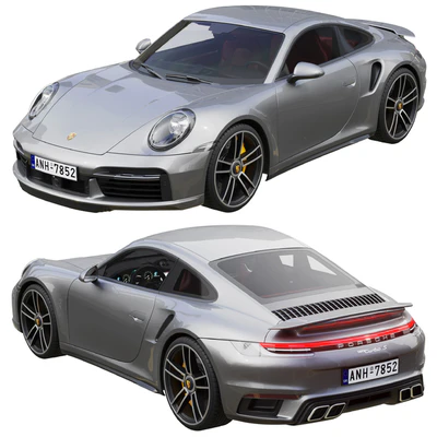 Porsche 911 Turbo S 2021 — Вид 3