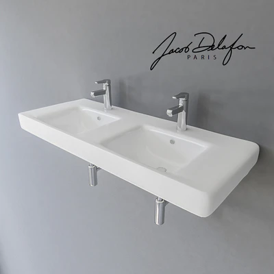Double sink Jacob Delafon Odeon Up — Ver 1