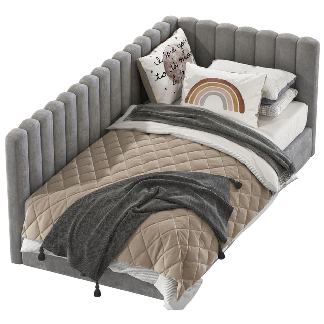 Кровать-диван Avalon Upholstered Corner Bed — Скачать