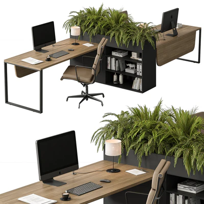 Employee Set - Office Furniture 396 — Ver 1