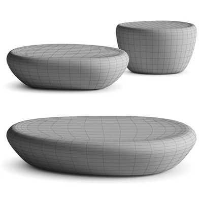 Minotti Stony Coffee Tables — Вид 2