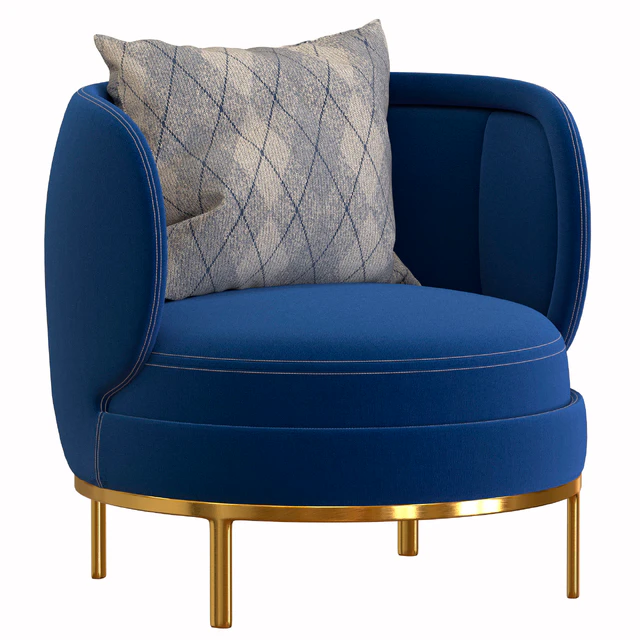 Wittmann Vuelta Swivel Lounge Armchair Designed by Jaime Hayon — Descargar