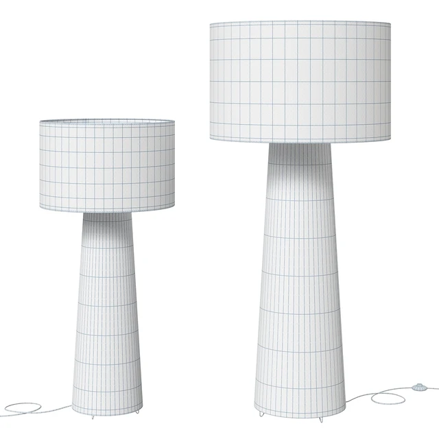 Axya floor lamp Nordic — Descargar