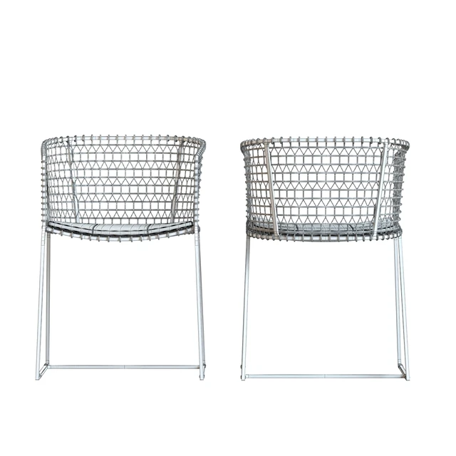 Crate & Barrel Tig Barrel Dining Chair — Descargar