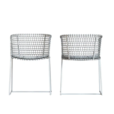 Crate & Barrel Tig Barrel Dining Chair — Ver 4