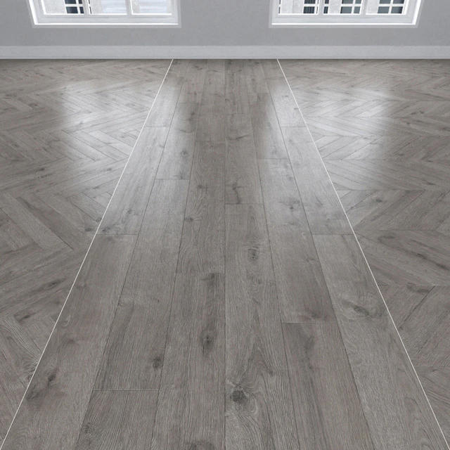 Parquet Oak gray, 3 types: herringbone, linear, chevron. — Descargar