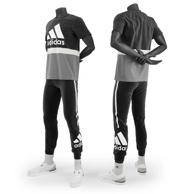 Mannequin, tracksuit — Ver 1