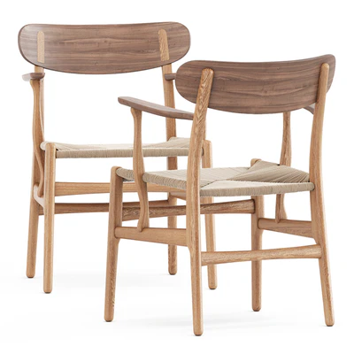 BM1160 hunting table, CH26 chair by Carl Hansen & Son — Вид 3