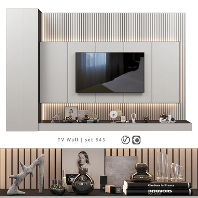 TV Wall | set 543 — Ver 1
