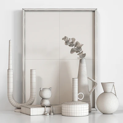 Decorative set "Geometry of sadness") — View 2