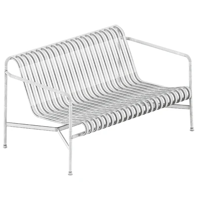 Palissade Lounge Sofa Olive by Hay / Уличная лавочка — Вид 3