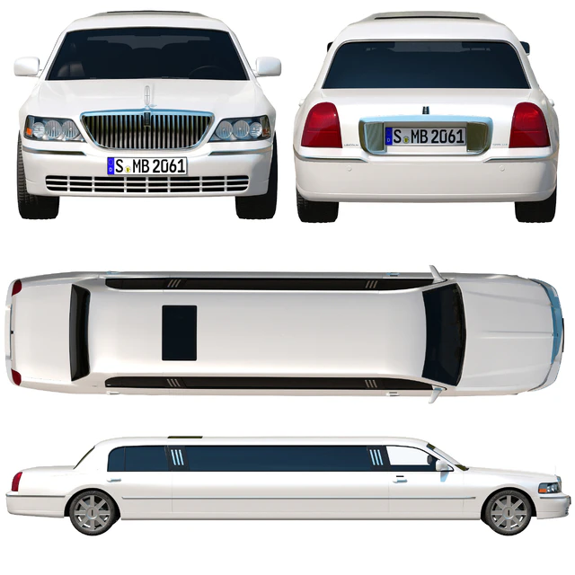 Lincoln Town Car лимузин — Скачать
