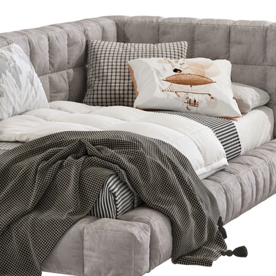 Baldwin Lounge Corner Upholstered Bed 251 — Ver 4