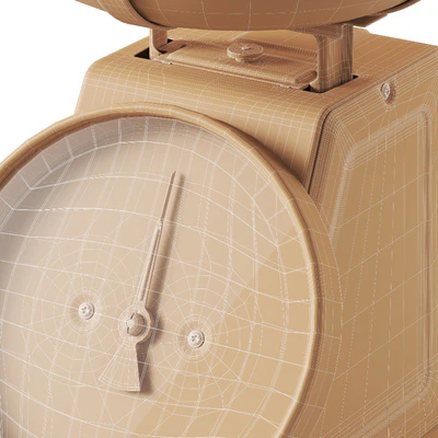 Kitchen appliance. Retro-style scales. — Ver 2