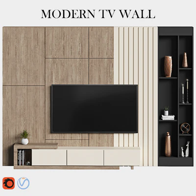 modern tv wall 11 — Вид 1