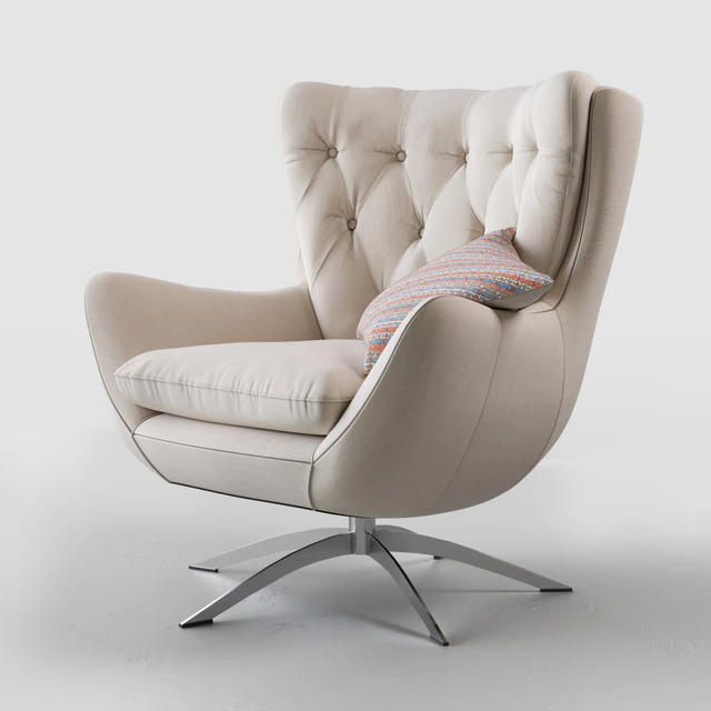 WELLS UPHOLSTERED SWIVEL ARMCHAIR — Скачать