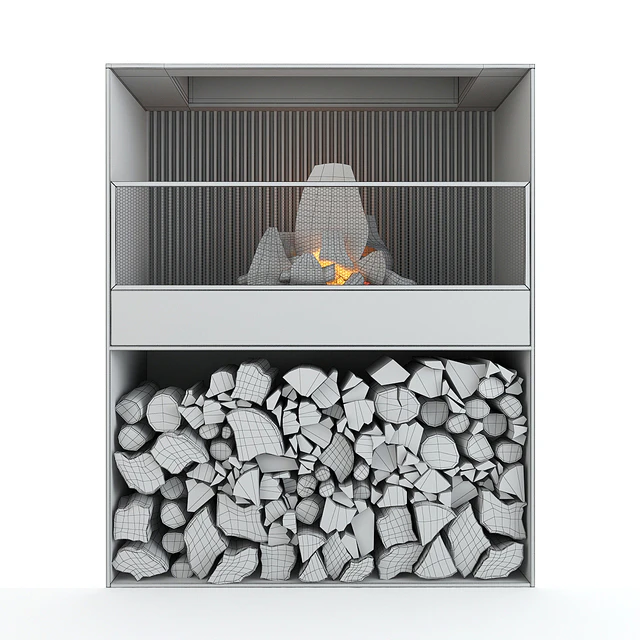 Fireplace modern — Скачать