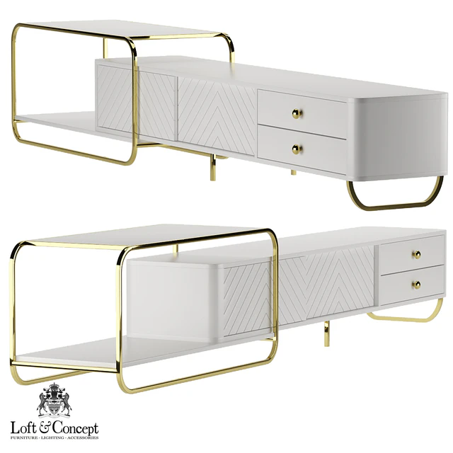 Тумба ТВ "Loft concept" — Скачать