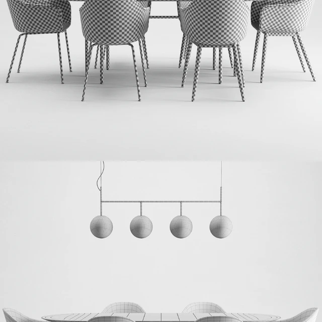 Harbour Chair Upholstery + Snaregade Table + Tr Bulb By Menu — Скачать
