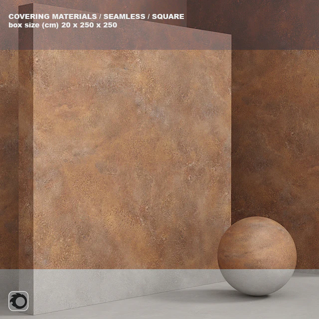 Material (seamless) - plaster, rust, plate set 103 — Descargar