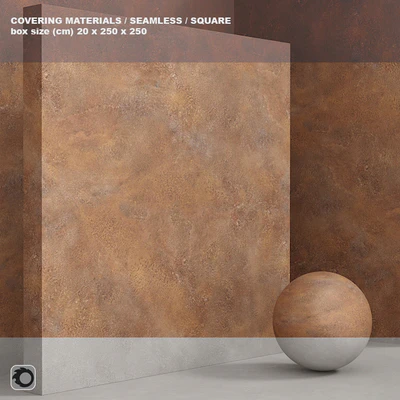 Material (seamless) - plaster, rust, plate set 103 — Ver 1