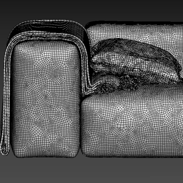 Bulky Sherling Sofa by Layered — Скачать