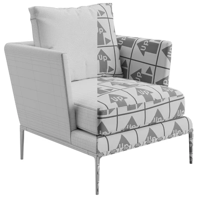 B&B Italia Atoll Armchair — Ver 3