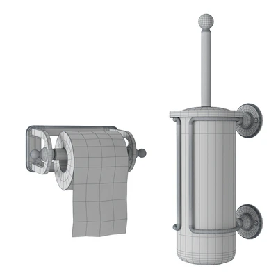 Arcade Paper roll and china brush holder — Вид 2