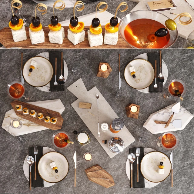 Serving with cocktails — Descargar