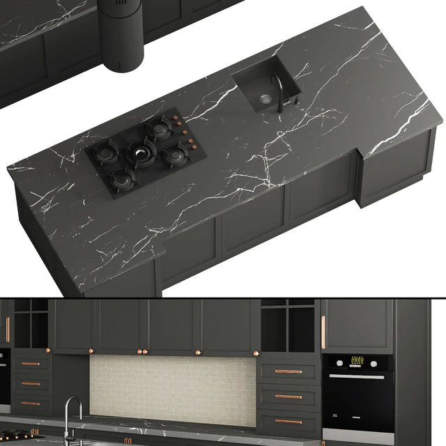 neoclassic kitchen 02 — Скачать
